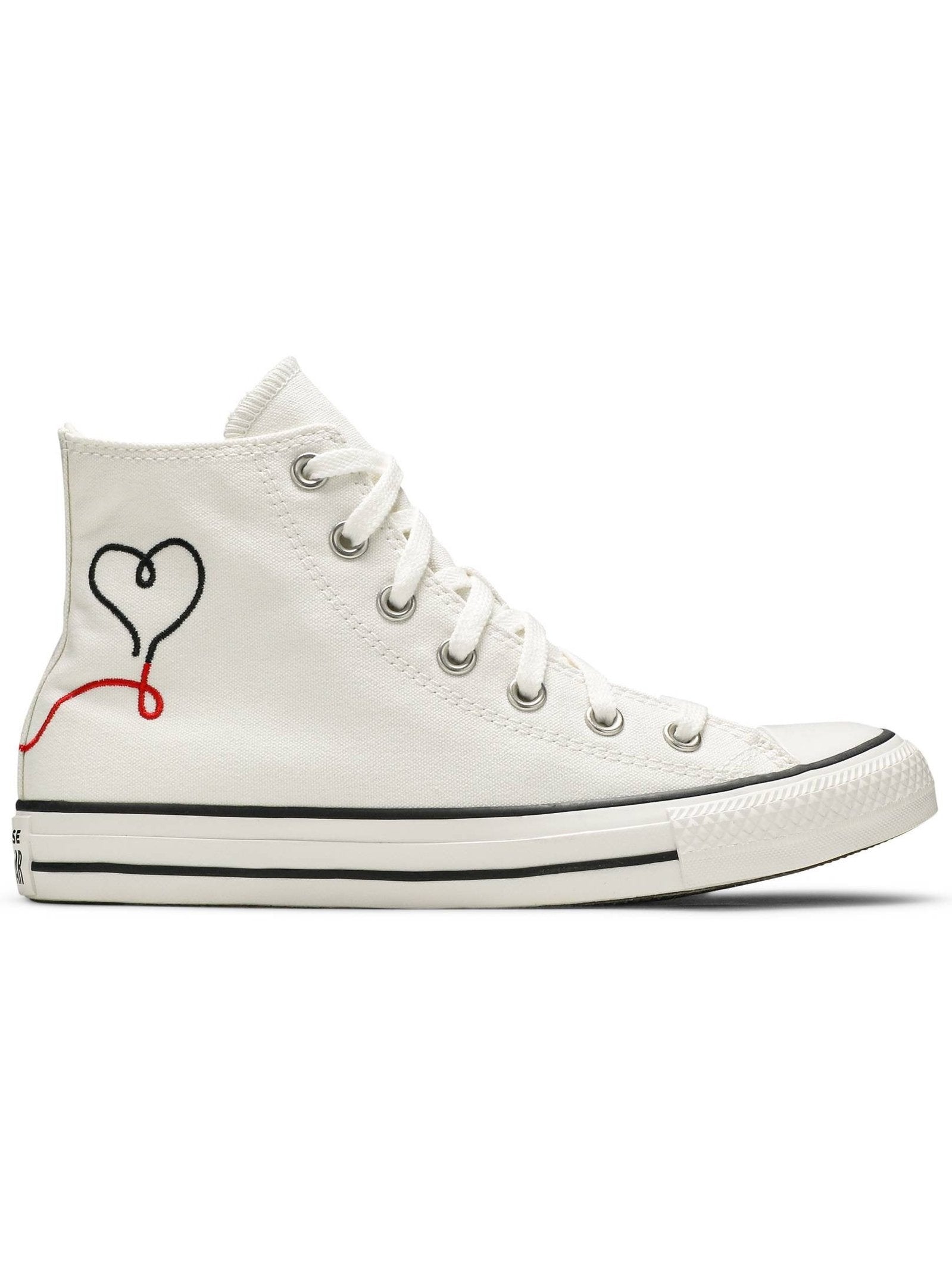 Converse Chuck Taylor All Star High Made With Love Vintage White/Egret/Black 171159F.