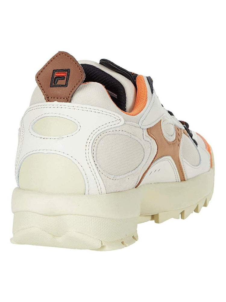 Fila Men's Boveasorus X Disruptor Sneakers Fila Cream/Black/Shocking Orange 1RM00726-205.