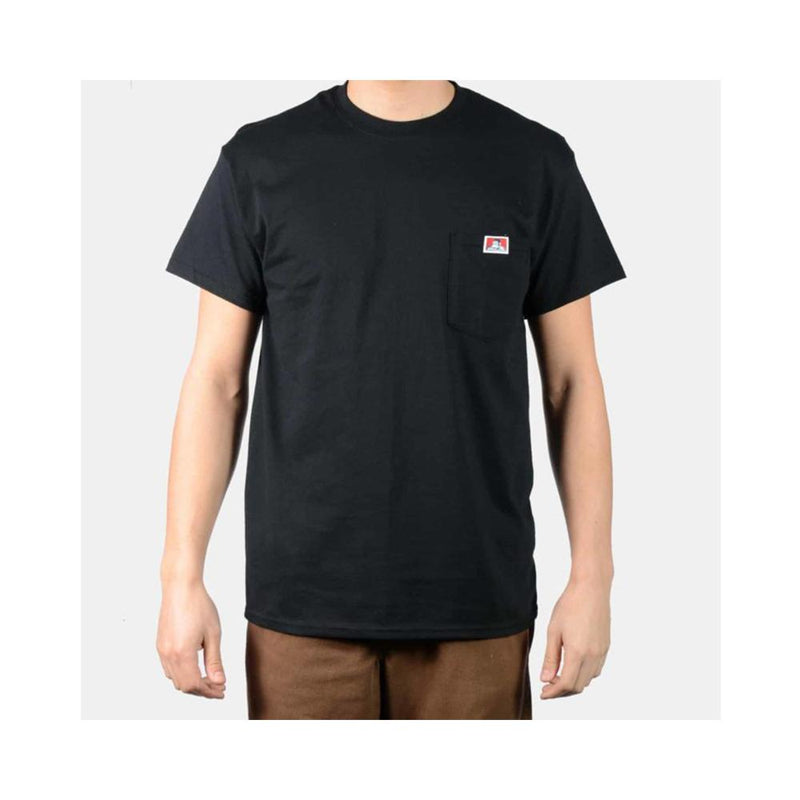 Ben Davis Classic Label Pocket T-Shirt Black 9024.