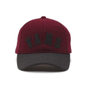 Vans Dugout Baseball Hat Port Royale Black Heather VN0A2XAIO57.