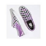 Vans Glitter Checkerboard Slip-On Fairy Wren/True White  VN0A4BV3V8Y.