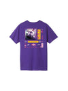 Huf Fidelity Short Sleeve T-Shirt Grape  TS01108.