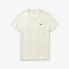 Lacoste Men's V-neck Pima Cotton Jersey T-shirt Alpes Grey Chine TH6710-51 HT1.