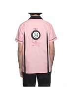 HUF X PP Bowling Shirt Pink  BU75301.