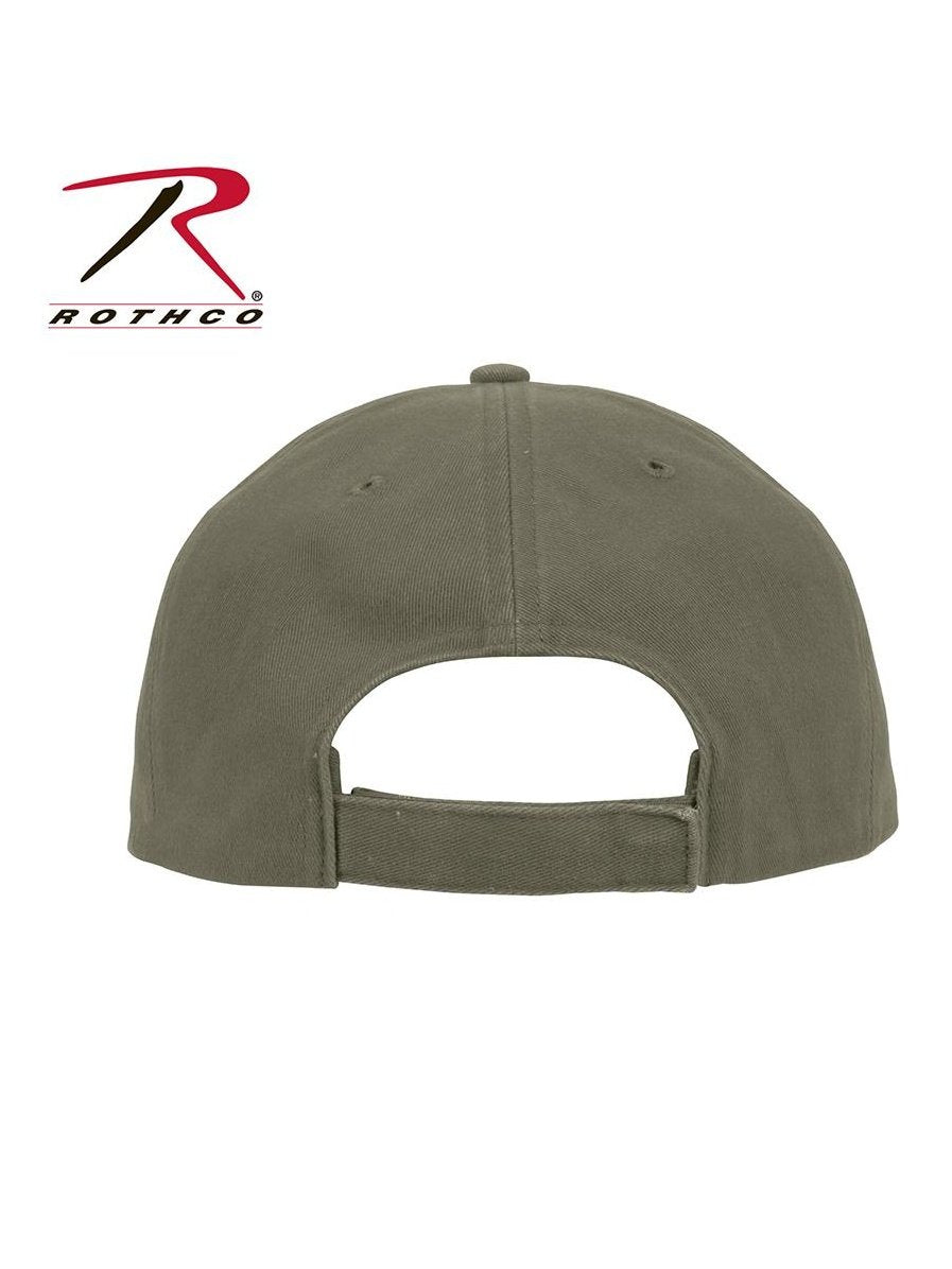 Rothco Vietnam Veteran Deluxe Vintage Low Profile Insignia Cap Olive Drab 9721.