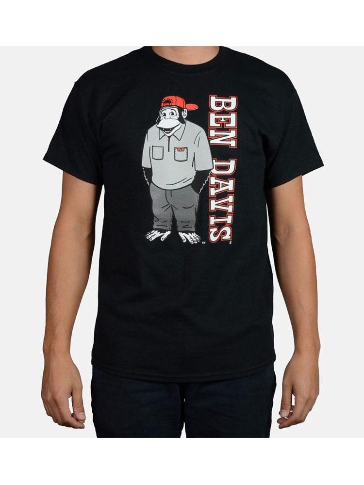 Ben Davis Funky Monkey T-Shirt Black 9051.