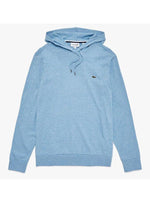 Lacoste Men's Hooded Cotton Jersey Sweatshirt Pennant Blue Chine TH9349-51 DRW.