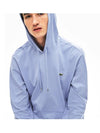 Lacoste Men's Hooded Cotton Jersey Sweatshirt Purple TH9349-51 Z0G.