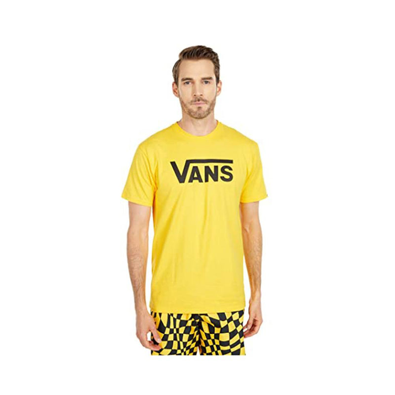 Vans Classic Short Sleeve T-Shirt Lemon Chrome  VN000GGG85W.