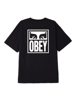 Obey Eyes Icon 2 Heavyweight Box Tee Off Black 166912142.