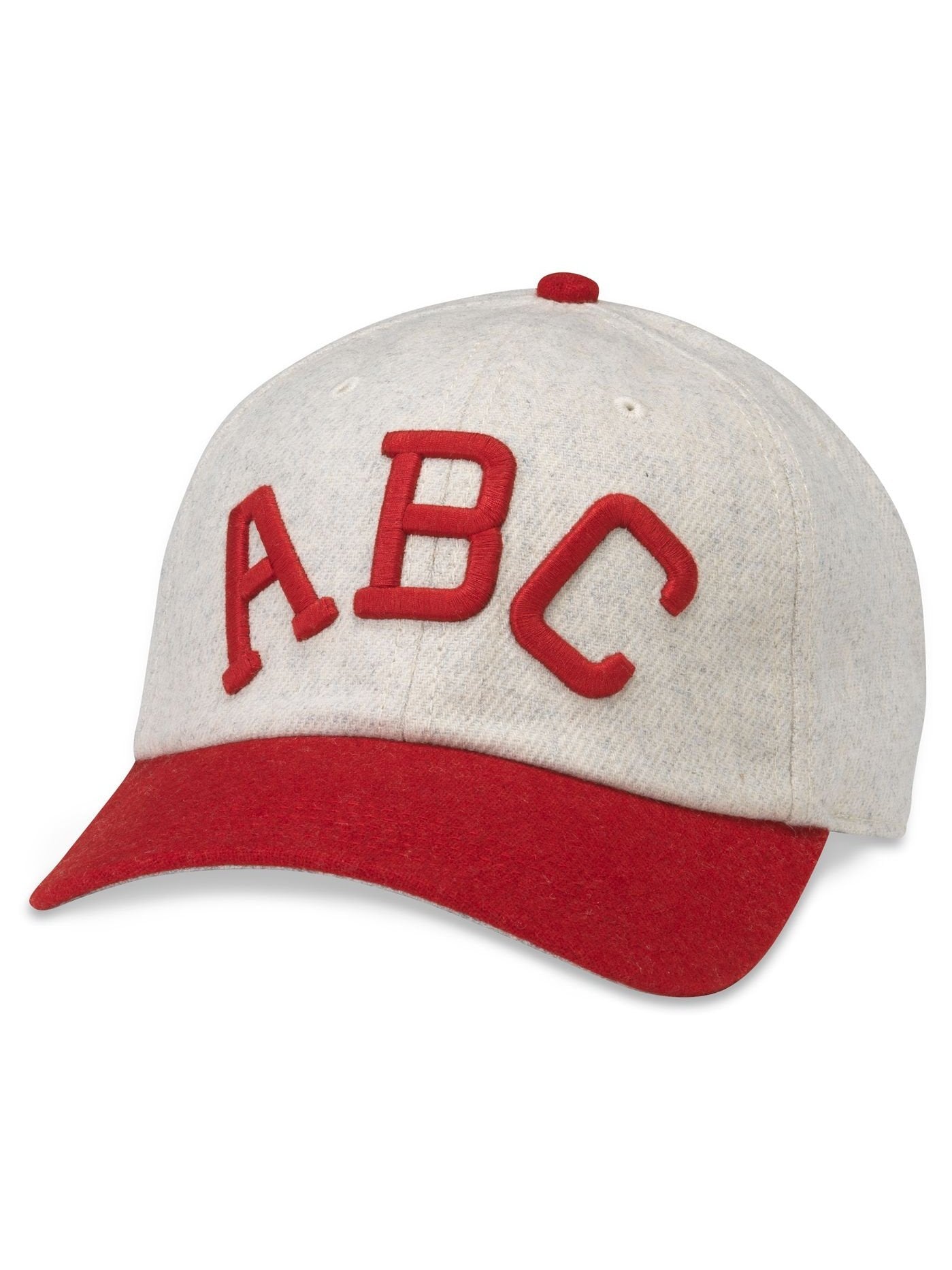 American Needle Indianapolis ABC NL Archive Legend Cap Ivory Red 21005A-INA.