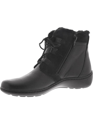 Clarks Women's Cora Chai Leather Black 26154979 - APLAZE
