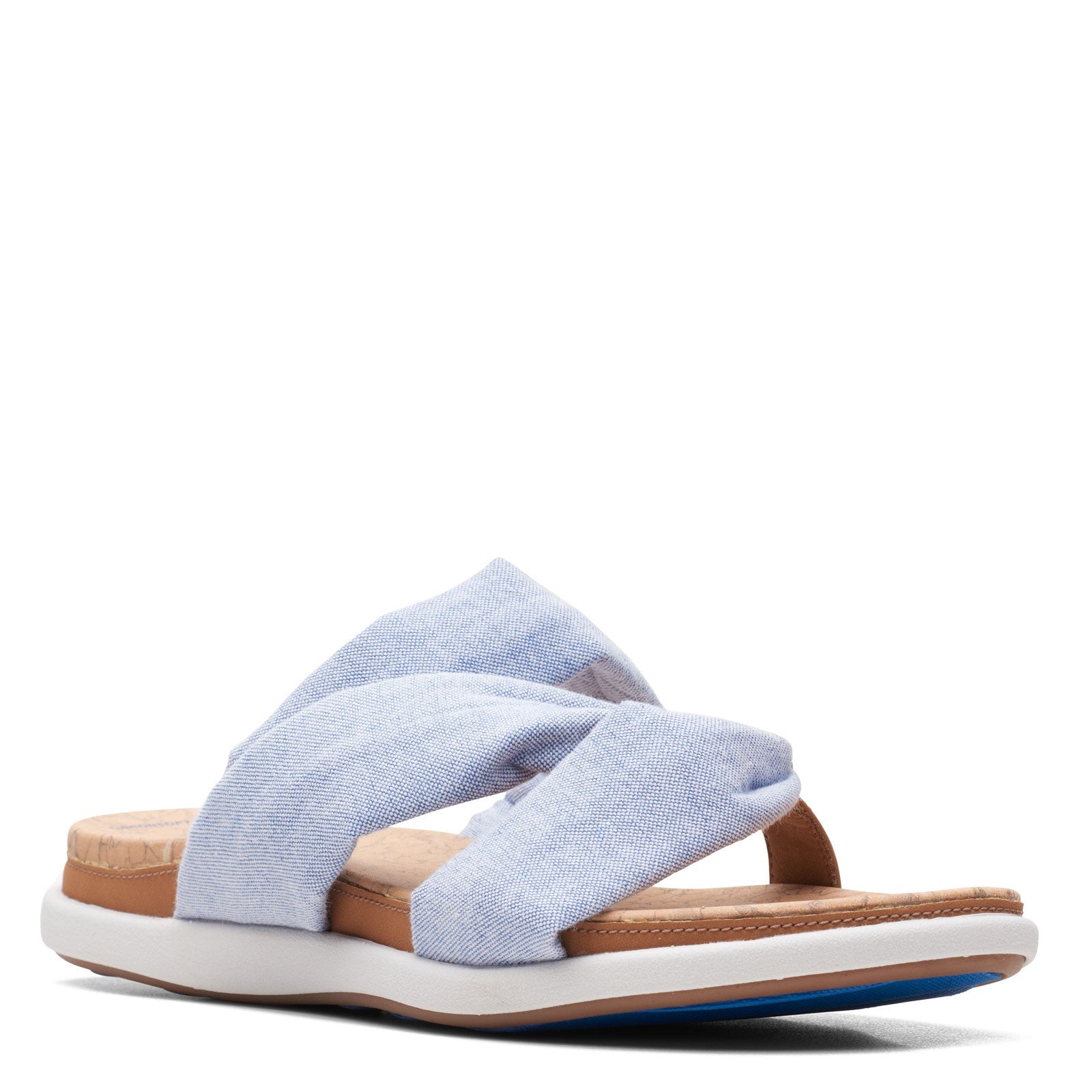 Clarks Women's Eliza Skip Sandal Blue 26164669 - APLAZE