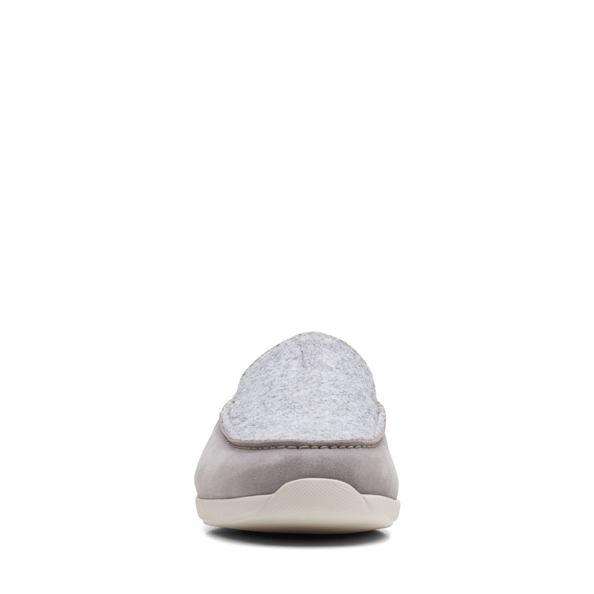 Clarks Men's Gorwin Step Grey Suede 26168646 - APLAZE