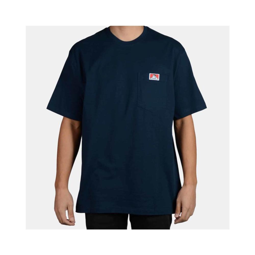 Ben Davis Heavy Duty Short Sleeve Pocket T-Shirt Navy 918