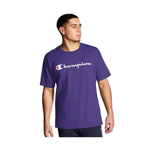 Champion Classic Graphic Jersey Tee Purple GT23H K8S Y06794.