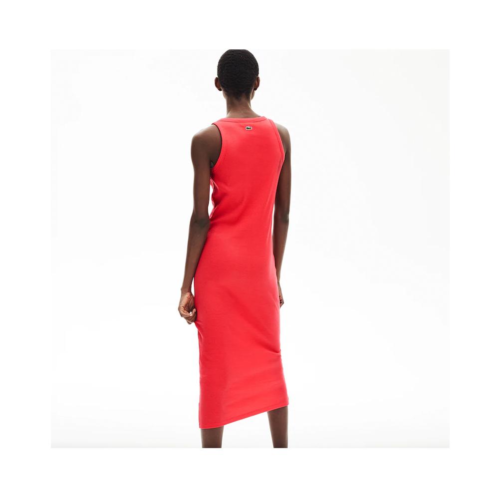 lacoste red dress Women's Pleated Knit Polo Dress - Dresses & Skirts - New In 2026