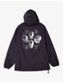 Obey Wave Lengths Anorak Jacket Black 126261478.
