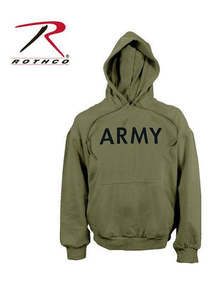 Rothco Army PT Pullover Hooded Sweatshirt Olive Drab 9172 9173.