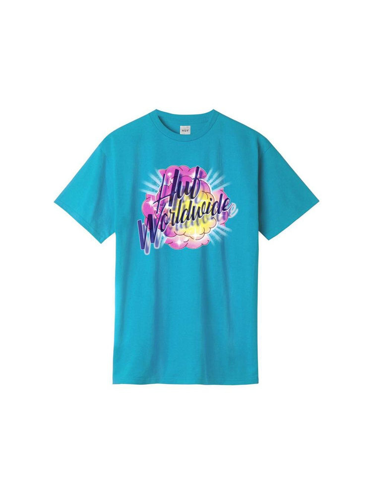 Huf Always & Forever T-Shirt Turquoise TS01090.