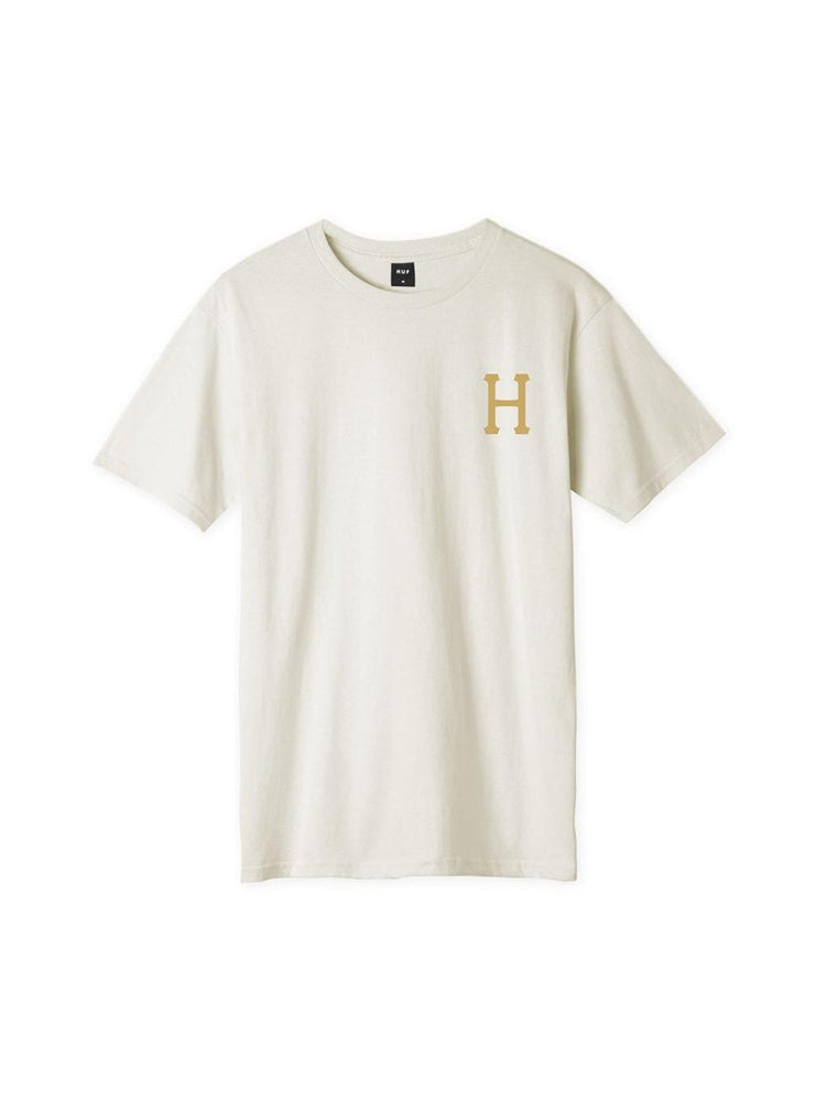 Huf  Planta Classic H Short Sleeve T-Shirt  Unbleached TS01193.