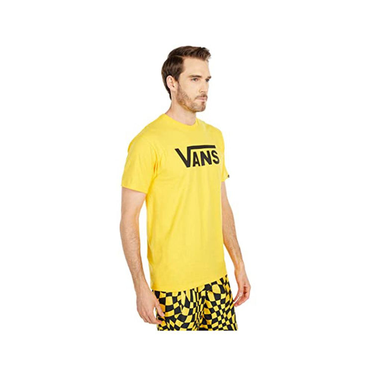 Vans Classic Short Sleeve T-Shirt Lemon Chrome  VN000GGG85W.