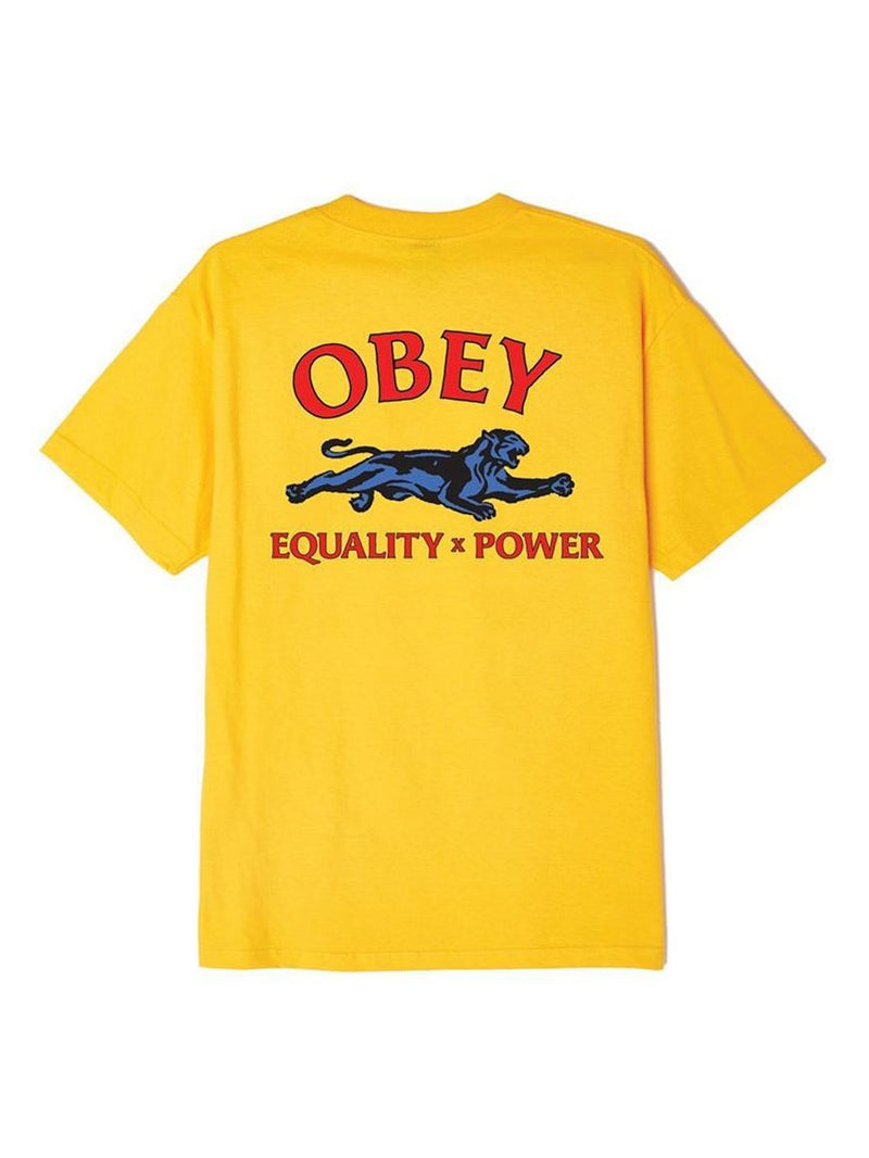 Obey Equality X Power Basic Tee Gold 163082235.