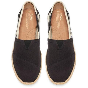 Toms Stripe University Women's Classic 10005419 Black.