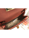 Michael Kors Women's Tina Small Clutch Leather Crossbody Bag Peach 35F7GT4C1L.