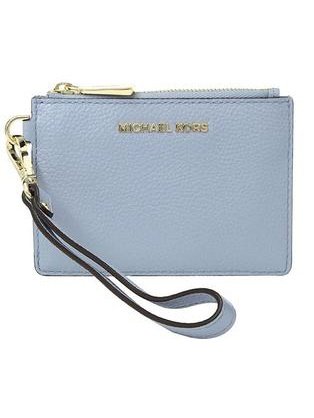 Michael Kors Jet Set Travel Small Top Zip Leather Coin Pouch