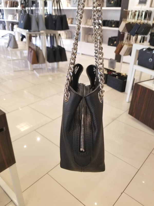 Michael Kors Jet Set Chain Medium Saffiano Leather Crossbody Bag