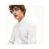 Lacoste Men's Slim-Fit Stretch Cotton Poplin Shirt Ch5366-51 001 White.