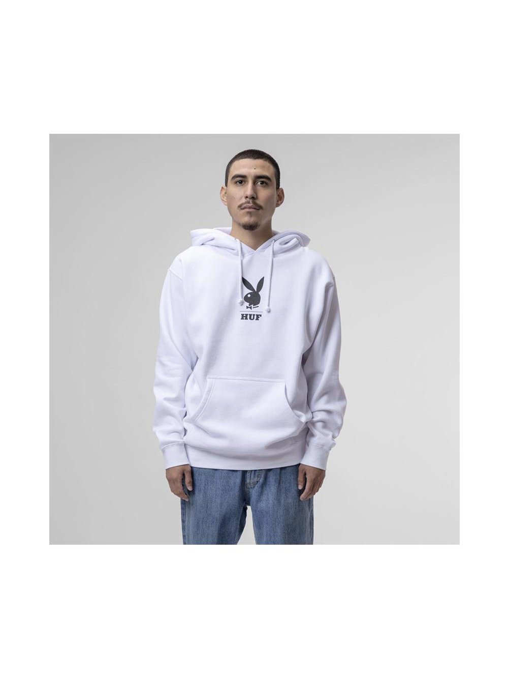 APLAZE | Huf X Playboy May88 Cover Pullover Hoodie White PF00381