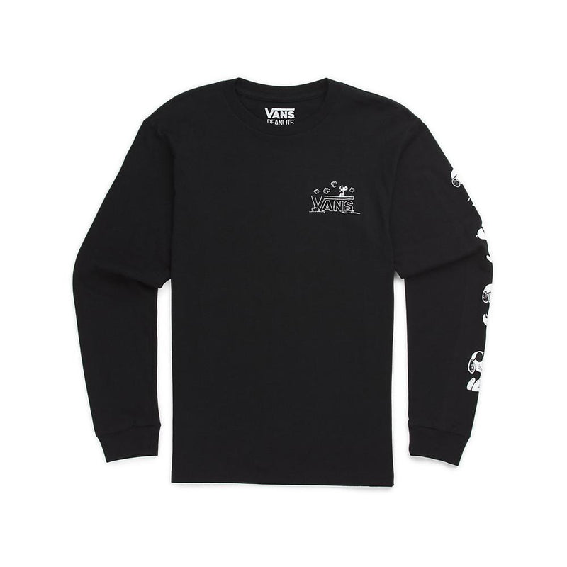 Vans X Peanuts Long Sleave T-shirt Black VN0A36L7BLK.