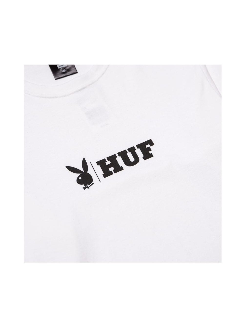 Huf X Playboy Club Intl Long Sleeve Tee White TS01460.