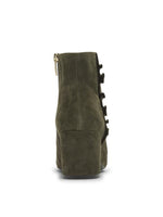 Rockport Total Motion Oaklee Ruffle Boots Evergreen CH6788.