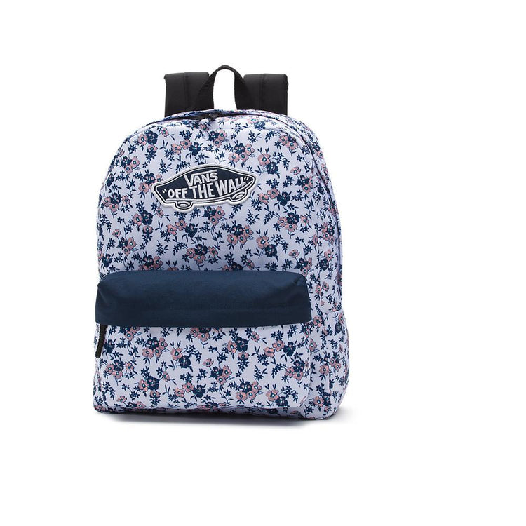 Vans Women's Realm Backpack White Ditsy Blooms VN000NZ0O43.