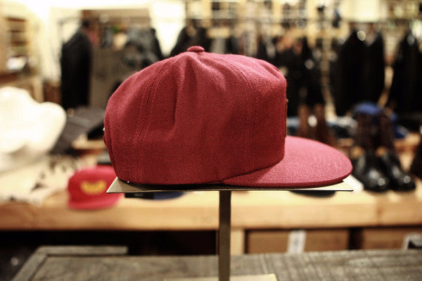 Brixton Wilson Snap Back Burgundy 414-00282-0702.