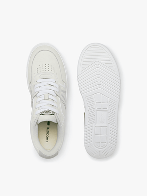 Lacoste Men's L001 Leather Sneakers White/Off White 42SMA0092 65T.