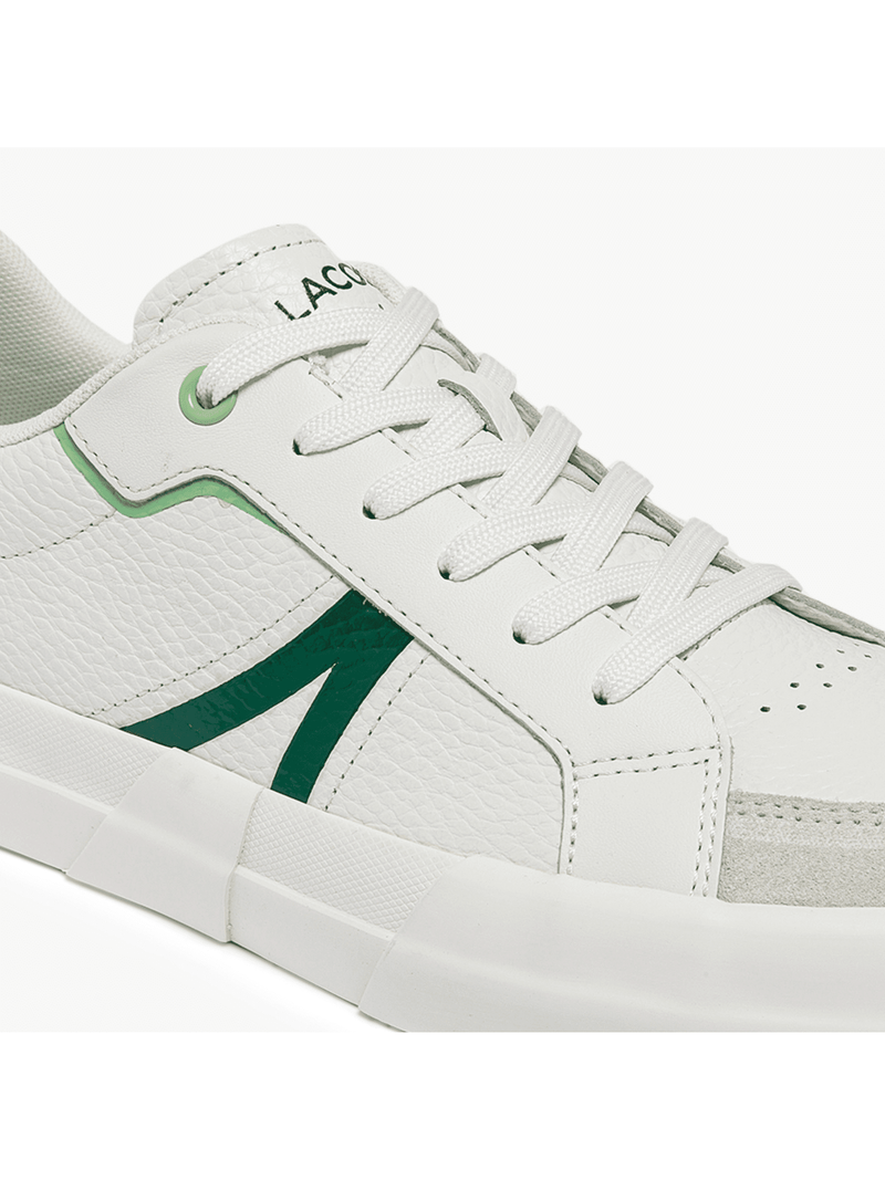 Lacoste Men's L004 Leather Sneakers White/Green 43CMA0057 082.