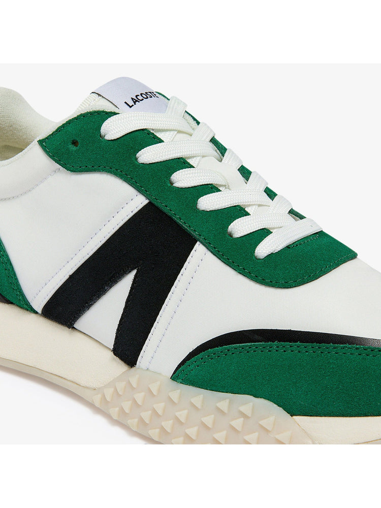 Lacoste Men's L-Spin Deluxe Textile Accent Sneakers White/Green 43SMA0066 082.