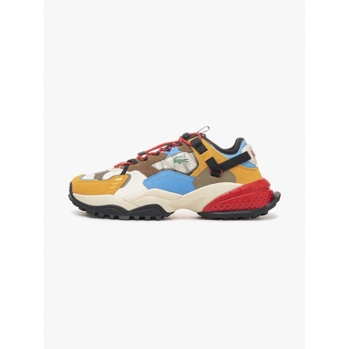 Lacoste Men's L-GUARD Breacker Off White/Light Blue 44SMA0112 WB8.