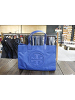 Tory Burch Women's Ella Tote Bag Regal Blue 45207 497.