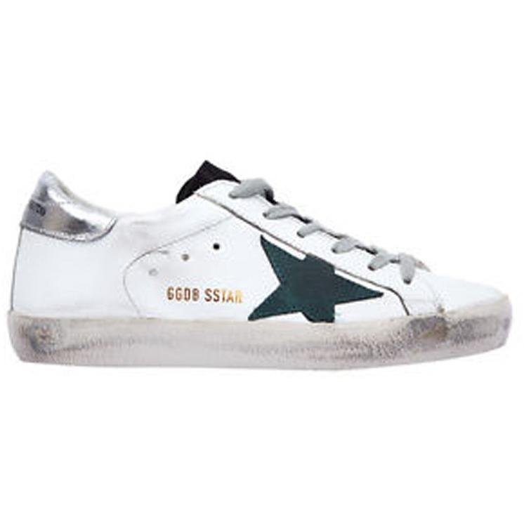 Golden Goose Superstar White /Petroleum Star G30MS590.F54.