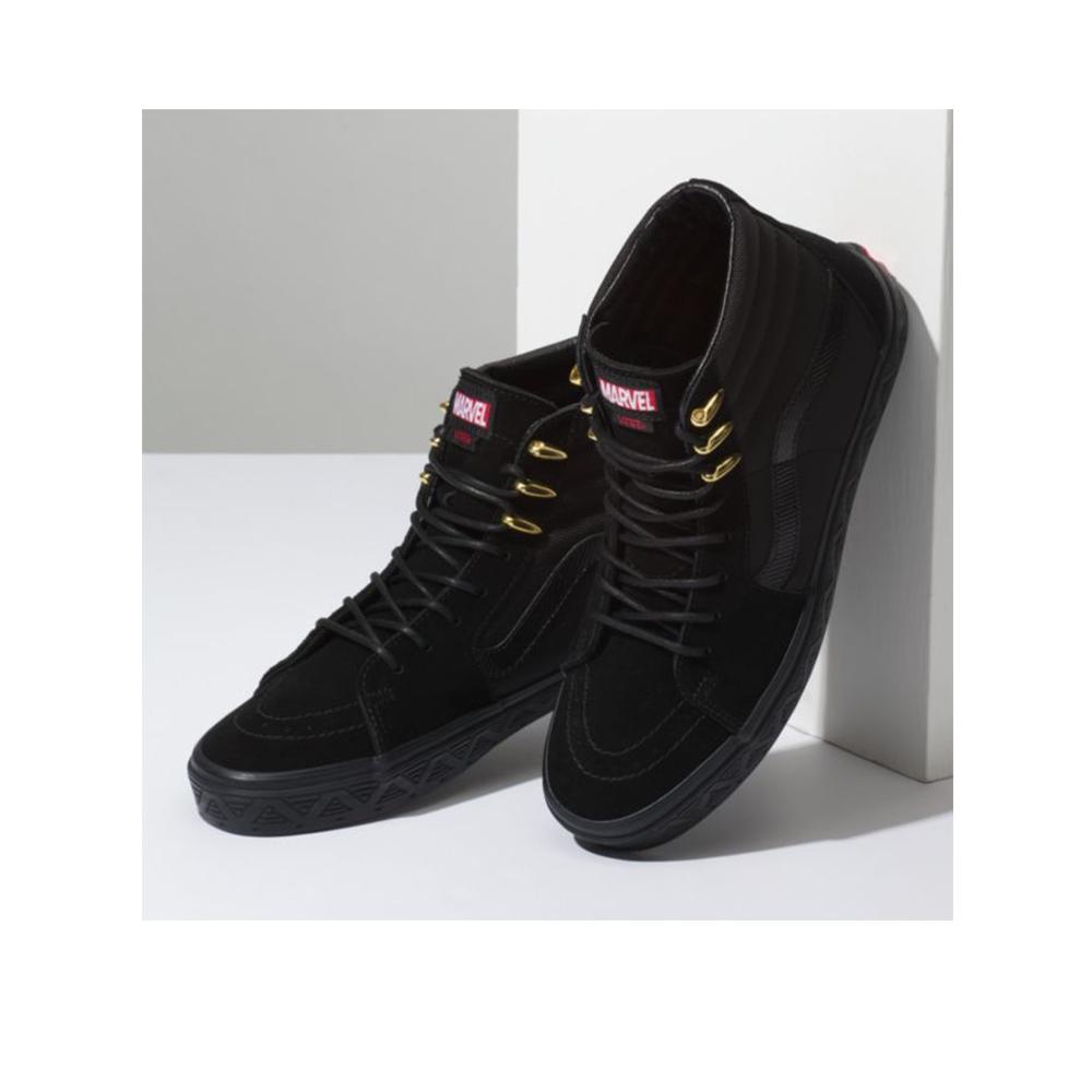 Vans sk8 black outlet panther