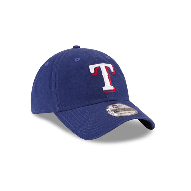 New Era Texas Rangers Core Classic 9Twenty Adjustable Blue 11591491.