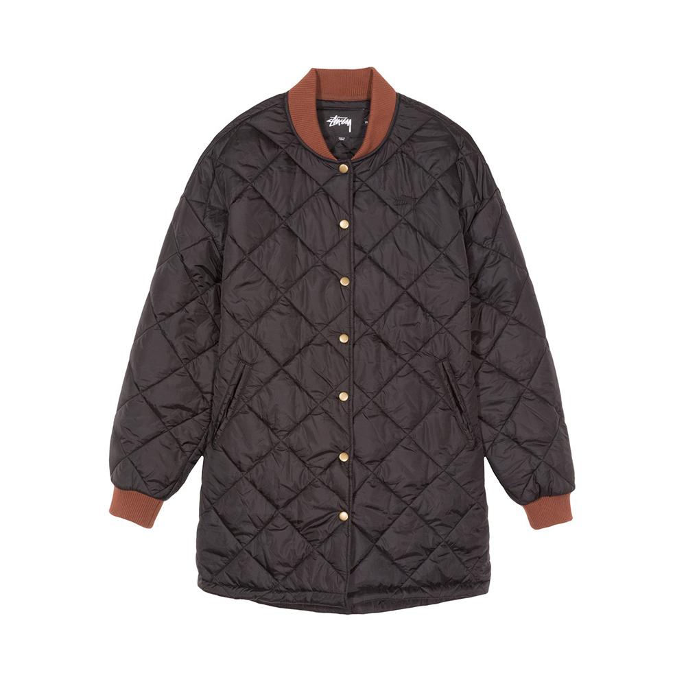 Stussy Barriers Quilted Jacket Black 215068.