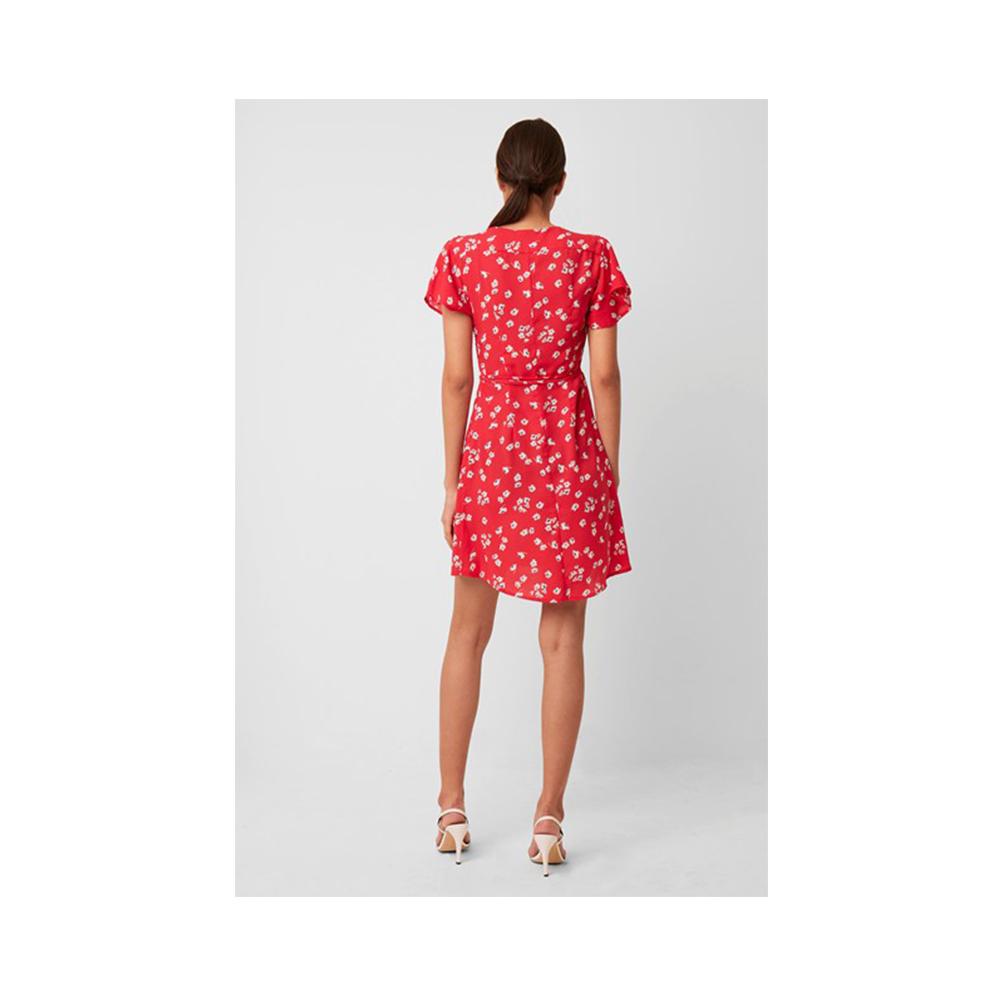 French Connection Verona Crepe Floral Dress Azalea Multi 71NSF.