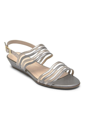 Rockport Total Motion Zandra Mesh Sandal Metallic CI0015.