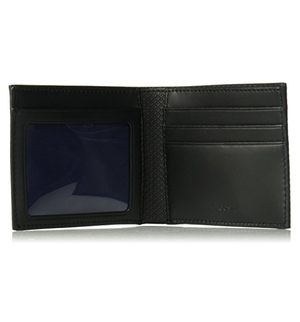 Lacoste Men's Chantaco S Slim Billfold ID Slot Wallet Black NH1989CE.
